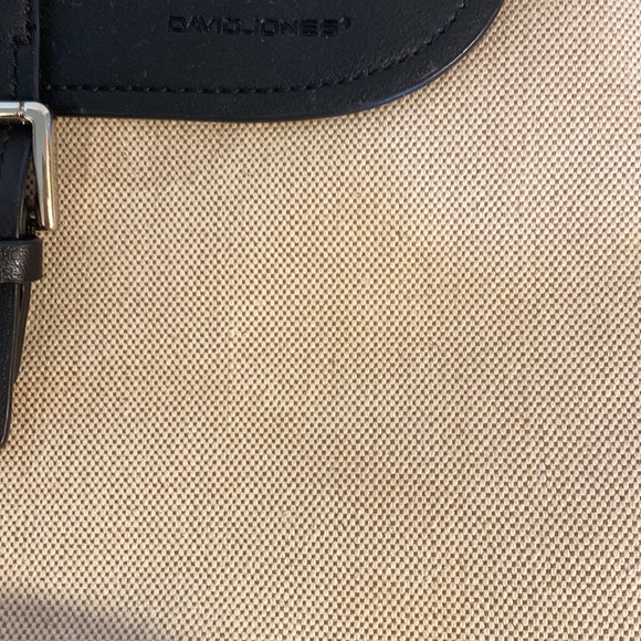 VGUC. David Jones of Paris canvas book bag. - Picture 11 of 11